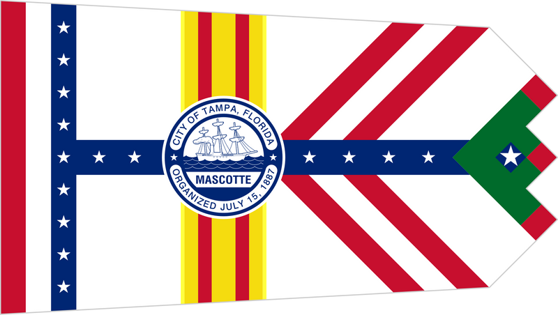 Tampa City Flag All Sizes Made to Order