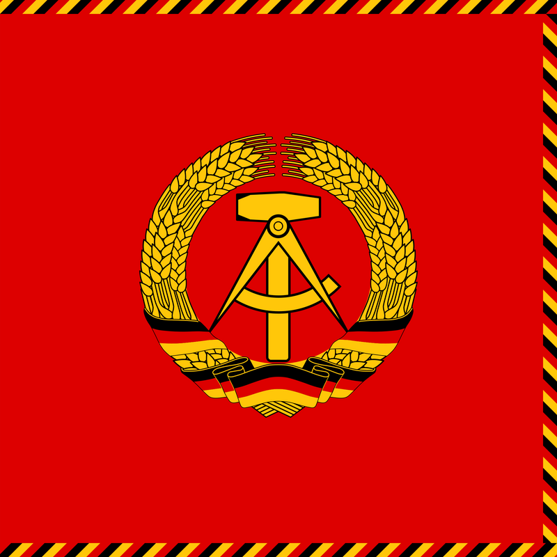 Chairman of the State Council of East Germany 4'x4' Flag ROUGH TEX® Cotton