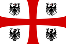 Flag of the Margraviate of Mantua (1328–1575) Milan Italy