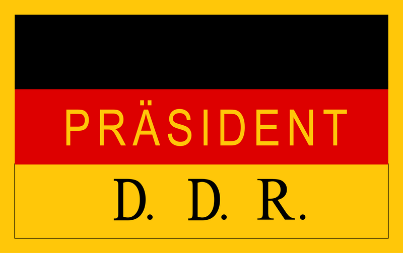 President of East Germany 1949-1950 3'x6' Flag ROUGH TEX® Cotton