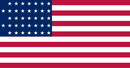 USA Flag 1867 37 Stars American Cotton