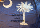 South Carolina 5'x8' Embroidered Flag ROUGH TEX® 600D
