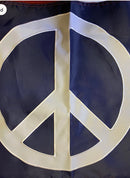 USA Peace Aplique Star 3'x5' Embroidered Flag ROUGH TEX® 150D Oxford Nylon