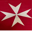 St Johns Order Maltese Cross 3x5 Feet Flag Cotton Made to Order