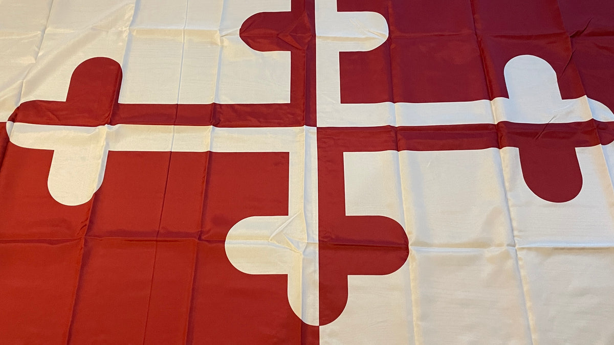 CROSSLAND BANNER MARYLAND HISTORIC FLAG 3X5 100D ROUGH TEX