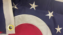 Ohio 3'x5' Embroidered Flag ROUGH TEX® 300D Nylon