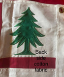 New England 1st 1776 Bunker Hill Red Colonial America 3'x5' Embroidered Flag ROUGH TEX® Cotton