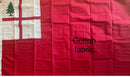 New England 1st 1776 Bunker Hill Red Colonial America 3'x5' Embroidered Flag ROUGH TEX® Cotton