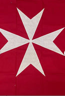 St Johns Order Maltese Cross 3x5 Feet Flag Cotton Made to Order