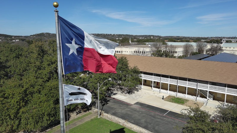 Texas National Guard 3x5 Feet Come And Take It Gonzales 100D Rough Tex Flag