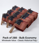 Betsy Ross 12x18 Inch Stick Flags Vintage Tea Stained 30 Inch Wooden Staffs American Revolution New Batch Ships June 1 2026