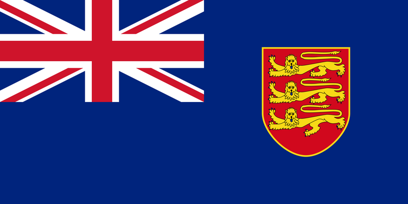 Government Ensign of Jersey Blue British Empire Ensign 3'x6' Flag ROUGH TEX® Cotton