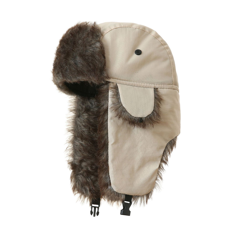 Trapper Eastern European Russian Winter Faux Fur Hats Sale Red White Brown Green Options