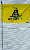 Gadsden 4"x6" Desk Stick Flag Sewn Rough Tex®  Made In USA