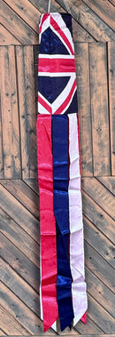 United Kingdom Shiny 5.5"x60" Windsock 68D Nylon