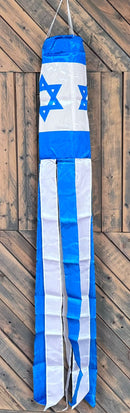 Israel 5.5"x60" Windsock 68D Nylon