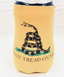 Gadsden Yellow Neoprene Can Holder Drink Koozie Rough Tex®
