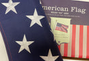 USA American 3'x5' Embroidered Flag ROUGH TEX® 600D in Gift Box