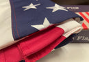 USA American 3'x5' Embroidered Flag ROUGH TEX® 600D in Gift Box