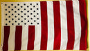 US Civil Peace Double Sided Blackout Nightfall Backside flag 3'X5' Flag Rough Tex® 600D 2Ply Embroidered American