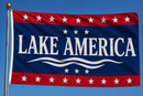 Lake America Flag – 3x5 ft | Double Sided | Brass Grommets | Pre-Order Ships After 9/11