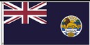 United Kingdom Sudan Protectorate, British Empire Blue Ensign 3’ x 6’ cotton custom made.