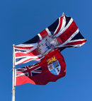 Solomon Islands Red British Empire Ensign 3'x6' Flag ROUGH TEX® Cotton