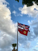 Civil Ensign of North Borneo 1902-1946 British Empire Red Ensign 3'x6' Flag ROUGH TEX® Cotton