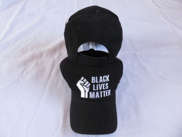 Black Lives Matter Fist Embroidered Cap