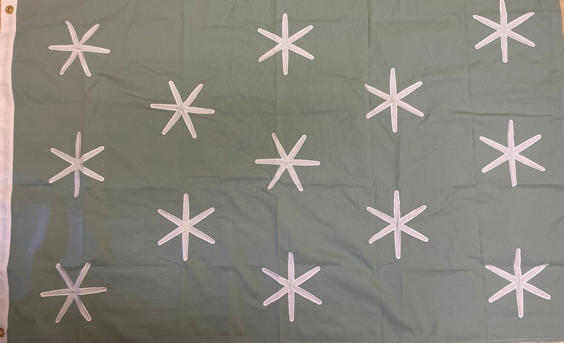 Washington Headquarters Original 3'x5' Embroidered Flag ROUGH TEX® Cotton