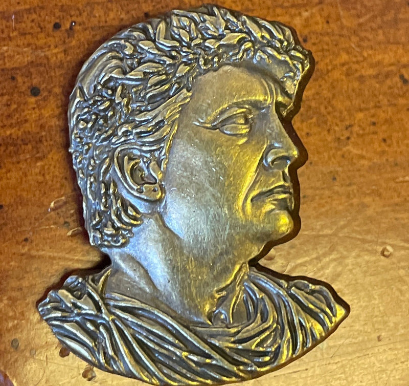 US American 47th President Donald J Trump Lapel Pins Badge Julius Caesar 12 Pack