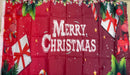 Merry Christmas 3x5 Feet Flags Red White Script Tree Gifts Candy Cane Bow Ornaments Flag Traditional Crimson