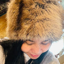 American Heritage Stripe Fur Coon Skinned Hats Davy Crockett Daniel Boone Hats Winter Warm Sale