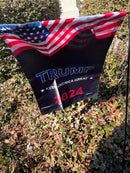 Trump Keep America Great 2024 USA 12"x18" 100D ROUGH TEX® Double Sided Garden Flag