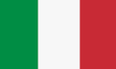 Italy 3'x5' Embroidered Flag ROUGH TEX® Cotton