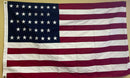 U.S. 1867 1877 USA 37 Stars American Flags Cotton Made to Order