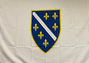 Bosnia Herzegovina Flags 3x5 100D Rough Tex Brass Grommets