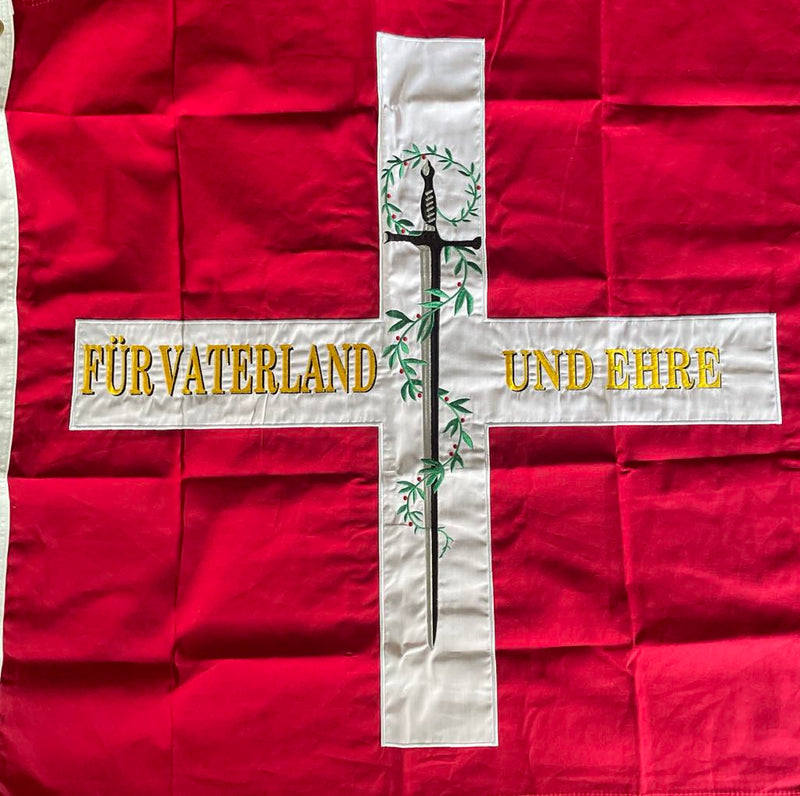Switzerland Historic Defense Flag 3x3 Feet Cotton Swiss Banner