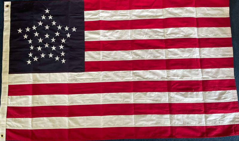Union 1861 Great Stars USA Pattern 3x5 American Cotton 3x5 Feet