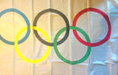Olympic Rings FLAG 3'x5' Flag Rough Tex® 100D