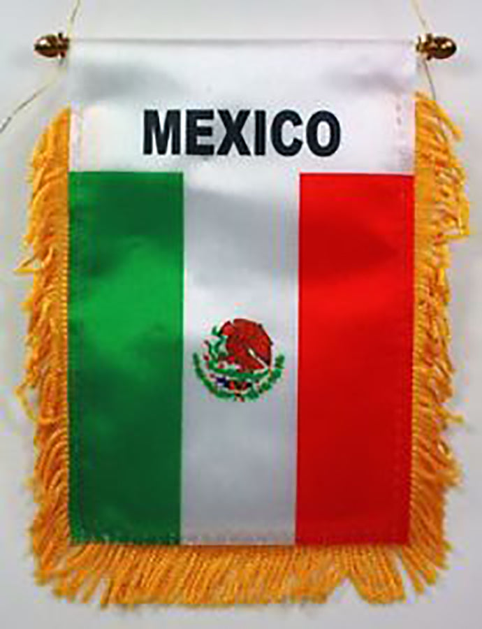 Mexico Flag Mini Banner