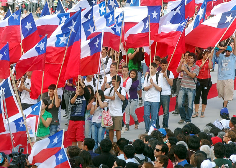 Chile 3'x5' Feet Outdoor Flags Polyester Quality Banderos