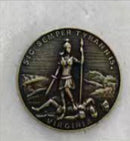 Robert E. Lee “Sic Semper Tyrannis” Virginia Historical Lapel Pin | Cloisonné | Collector’s Edition