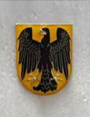 German Bundesadler Eagle Lapel Pin | Gold & Black | Military Heritage Collector Pin