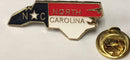 Collection of State Lapel Pins of the USA  (All 50 USA States)