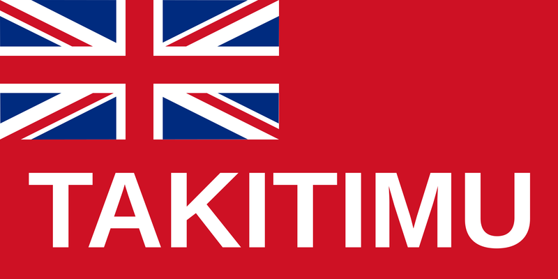 Takitimu Red British Empire Ensign 3'x6' Flag ROUGH TEX® Cotton