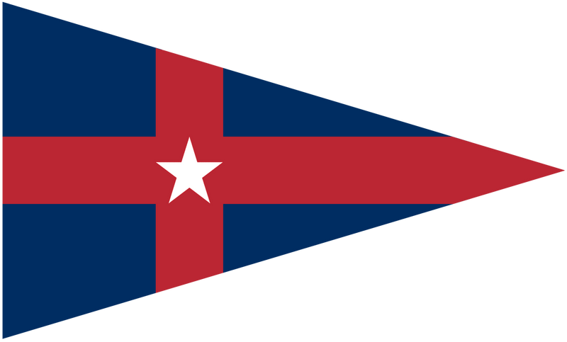 New York Yacht Club Burgee 3x5 Feet