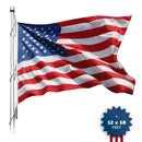 USA Flag 600D Tough Tex All Sewn American 15x25 Feet Flags Brass Grommets