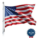 USA Flag 600D Tough Tex All Sewn American 15x25 Feet Flags Brass Grommets