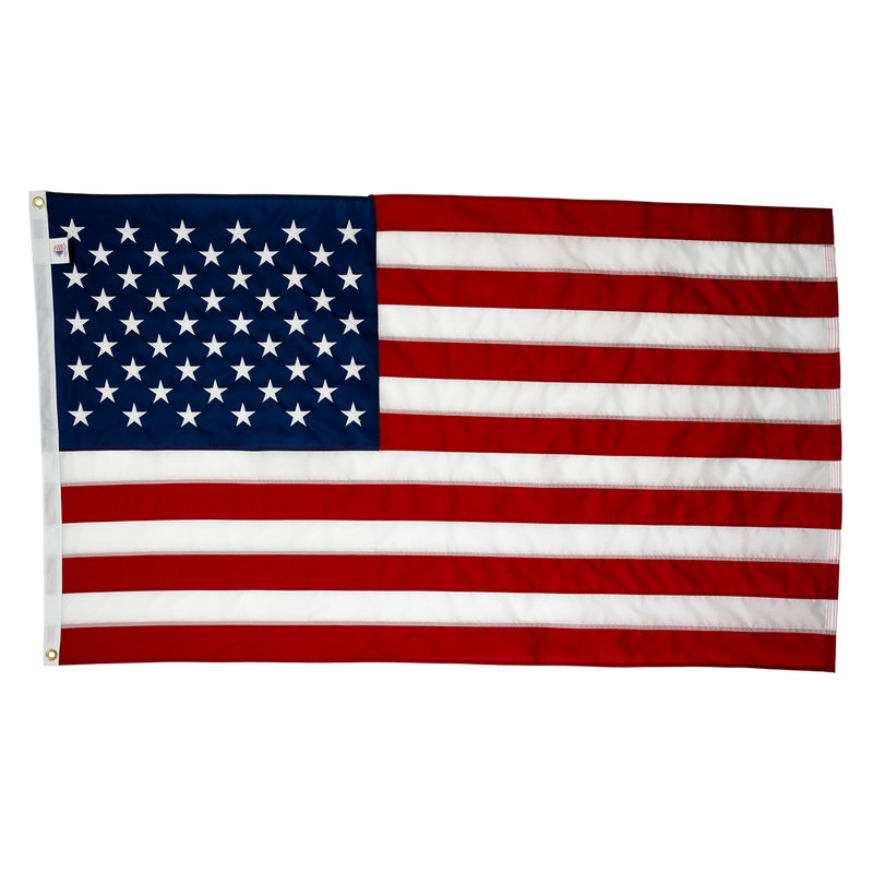 USA American Made Nylon Flags Brass Grommets Sewn Stripes Embroidered Stars